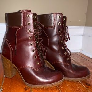 Timberland heeled ankle boot
